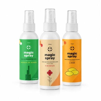 Magic Spray Baño Pack Aromas Exóticos: Bosque de Bambú, Hibiscus y Limón