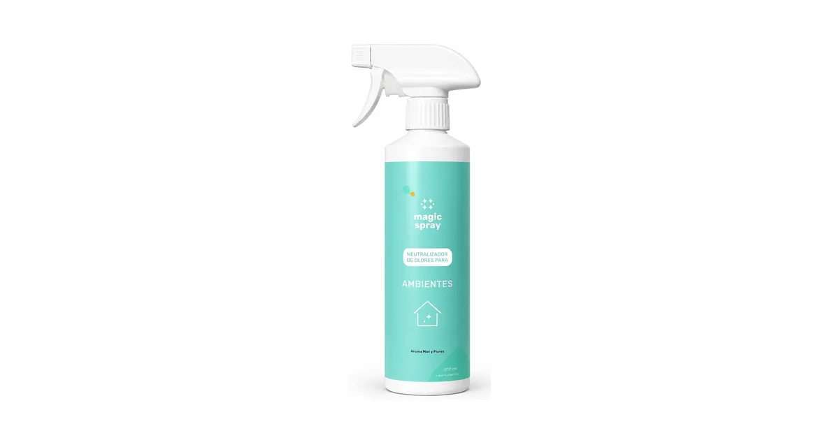 magic spray neutralizador de olores de ambiente miel y flores 500 ml (neutralizador de olores para ambientes)