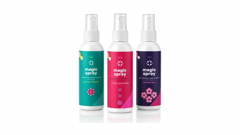 Magic Spray Baño Pack Zen: Lotus Fresh, Tilo Lavanda y Verbena (neutralizador de olores para baño)